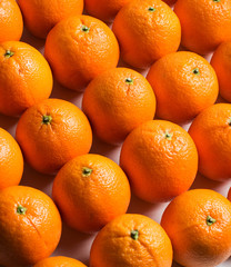 Ripe oranges.