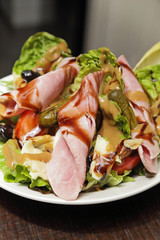 salade jambon fromage