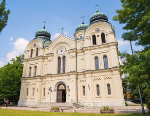 Fototapeta na wymiar The cathedral St. Dimitar, Vidin