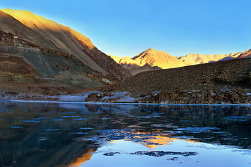 Mountain River Zanskar, Himalayas, North India
