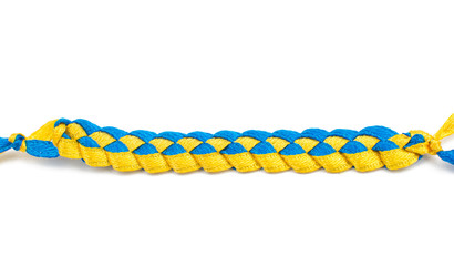 yellow-blue ribbons