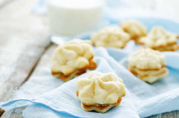cookies sable with cream cheese