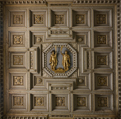 Santi Giovanni e Paolo ceiling in Rome