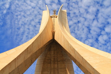 Mémorial du Martyr à Alger, Algérie © Picturereflex