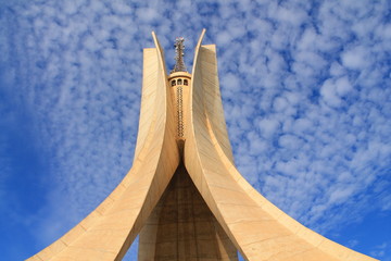 Mémorial du Martyr à Alger, Algérie © Picturereflex