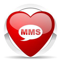 mms valentine icon message sign