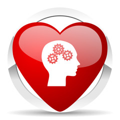head valentine icon human head sign