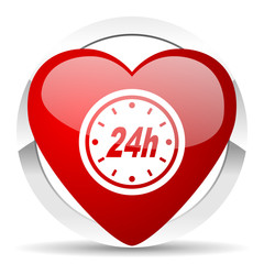 24h valentine icon