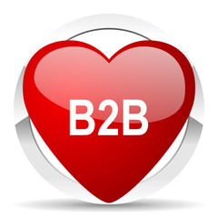 b2b valentine icon