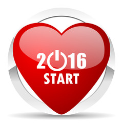 new year 2016 valentine icon new years symbol
