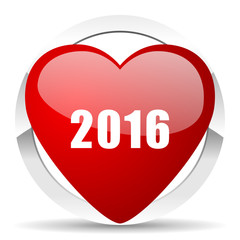 new year 2016 valentine icon new years symbol