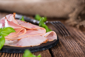 Boiled Ham (close-up shot)