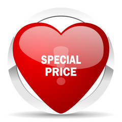 special price valentine icon