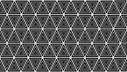 Pattern of triangles