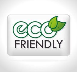 Ecology design, vector illustration.