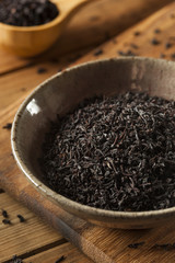 Dry Black Loose Leaf Tea