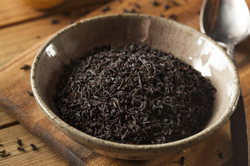 Dry Black Loose Leaf Tea