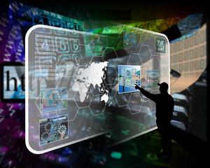 interface and silhouette