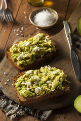 Healthy Homemade Avocado Toast