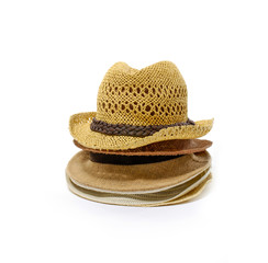 Stacked Summer panama straw hat