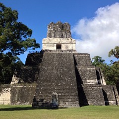 Temple number two in Tikal