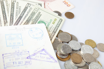 お金とパスポート