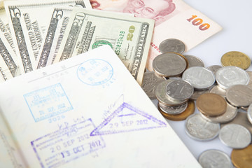 お金とパスポート