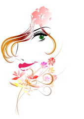 フェイス　女性