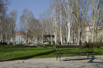 zrinjevac - famous zagreb park