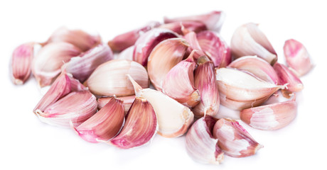 Garlic (isolated on white)