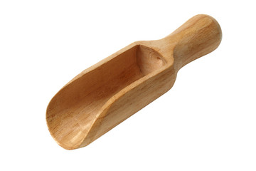 Wooden scoop