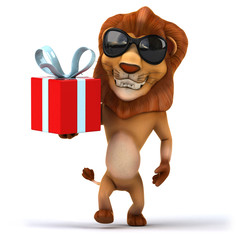Fun lion