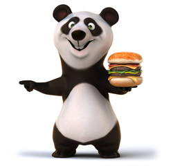 Fun panda