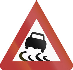 Highway Direction Sign 1938