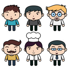 Man character cartoon