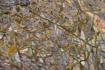 texture on a rock