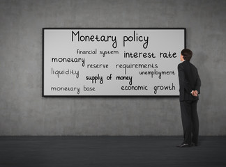 Fototapeta na wymiar monetary policy