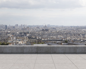 Parisian roofs