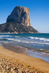 rock of ifach,spain