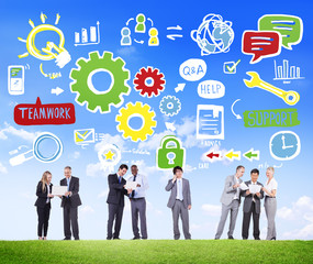 Team Teamwork Support Success Collaboration Unity Concept
