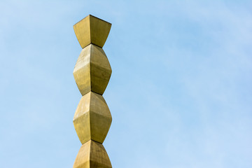 The Endless Column (Column of Infinite) by Constantin Brancusi