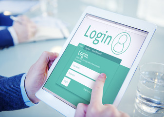 Login Registration Membership User Register Join Concept