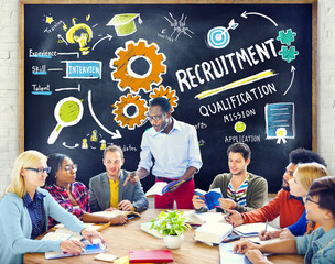 Ethnicity People Education Recruitment Occupation Concept