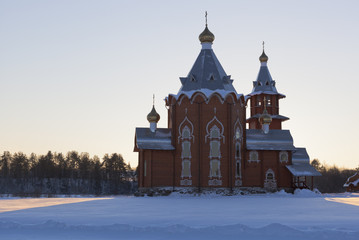 Церковь в Шиловской, Вельского района, Архангельской области