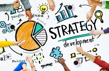 Strategy Development Goal Marketing Vision Planning Concept