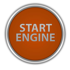 power circular icon on white background