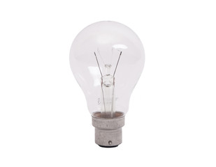 Isolated Light Bulb