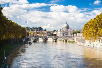 St. Peter’s Basilica in Rome, Italy