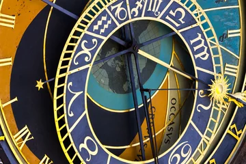 Fototapeten Astronomical Clock in Prague, Czech Republic © norbel