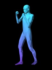 3D male model